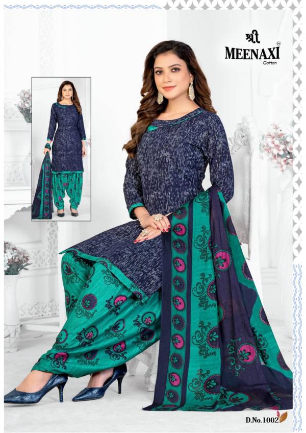 Smc Patiyala Queen Designer Cotton Readymade Suit